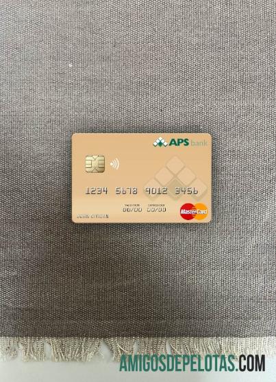 Malta APS Bank Limited Mastercard Photolook Frente amostra